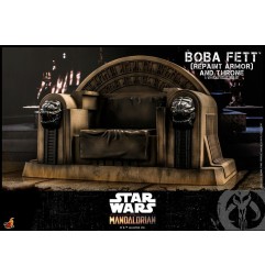Star Wars - : The Mandalorian figurine 1/6 Boba Fett Repaint Armor and Throne Special Edition 30 cm