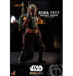 Star Wars : The Mandalorian - Figurine 1/6 Boba Fett Repaint Armor Special Edition 30 cm
