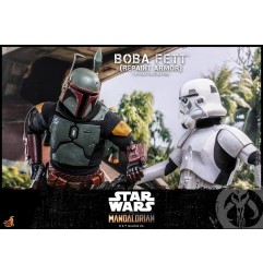 Star Wars : The Mandalorian - Figurine 1/6 Boba Fett Repaint Armor Special Edition 30 cm