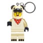 LEGO - Minifigures porte-clés lumineux Pug 8 cm LEGO - Minifigures porte-clés lumineux Pug 8 cm