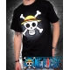 ONE PIECE - T-shirt basic homme Skull with map