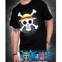 ONE PIECE - T-shirt basic homme Skull with map