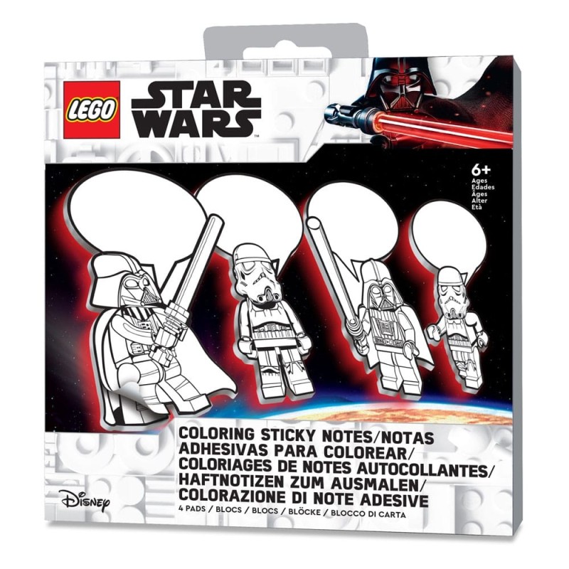 LEGO Star Wars - Set Post-it avec stylo Darth Vader