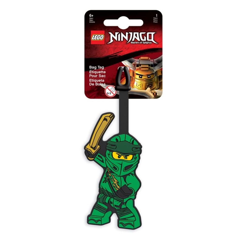 LEGO - Ninjago porte-clés sac à dos Lloyd 9 cm LEGO - Ninjago porte-clés sac à dos Lloyd 9 cm