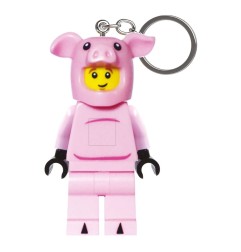 LEGO - Minifigures porte-clés lumineux Piggy Guy 8 cm