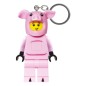 LEGO - Minifigures porte-clés lumineux Piggy Guy 8 cm