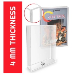 Nintendo - Pack 2 boîtes de protection en acrylique pour jeux NES Games