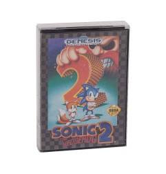 SEGA - Pack 25 boîtes de protection en PET pour jeux Sega Genesis Games