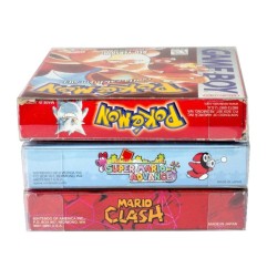 Nintendo - Pack 25 boîtes de protection en PET pour jeux Nintendo Game Boy/GBA