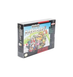 Nintendo - Pack 25 boîtes de protection en PET pour jeux Super / 64/SNES/N64 Games