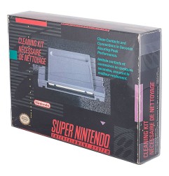 Nintendo - Pack 25 boîtes de protection en PET pour jeux Super / 64/SNES/N64 Games
