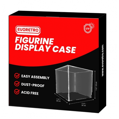 Evoretro - Présentoir vitrine acrylique Modular 30 cm