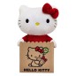 Hello Kitty - Peluche Hello Kitty en robe rouge 24 cm Hello Kitty - Peluche Hello Kitty en robe rouge 24 cm
