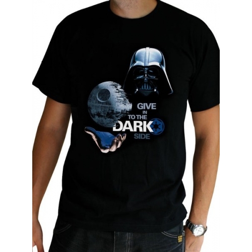 STAR WARS - Tshirt Dark Side MC black