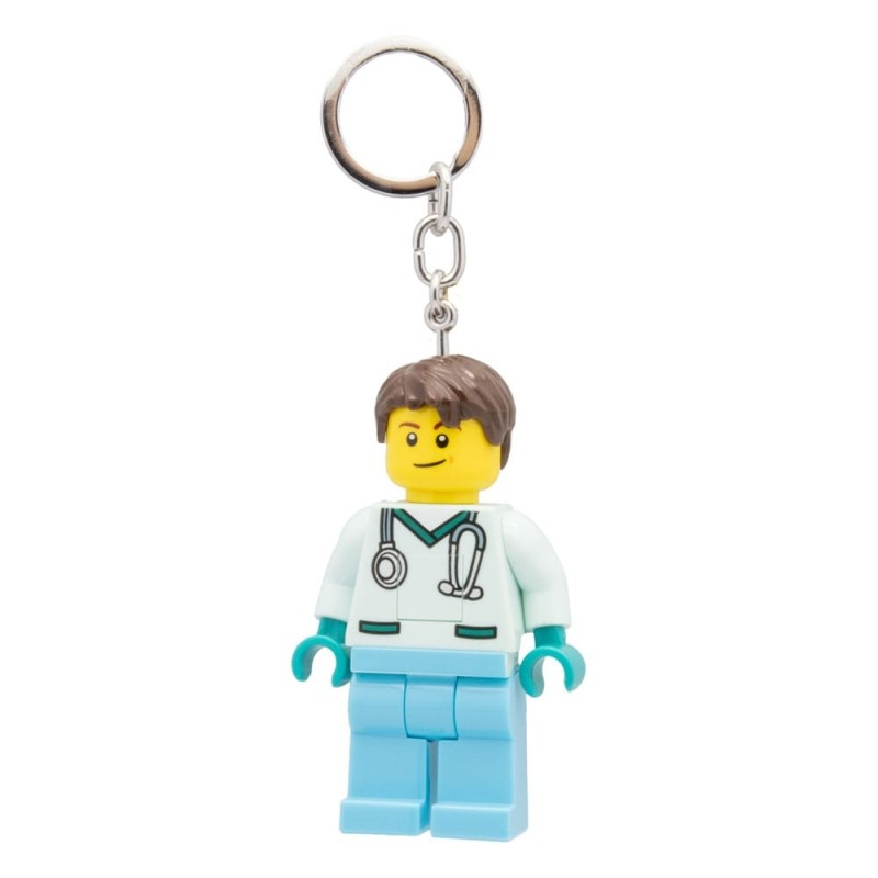 LEGO - Minifigures porte-clés lumineux Docteur 8 cm