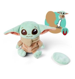Star Wars The Mandalorian - Peluche Grogu Shoulder Rider 12 cm