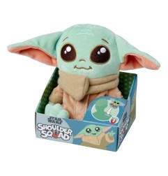 Star Wars The Mandalorian - Peluche Grogu Shoulder Rider 12 cm