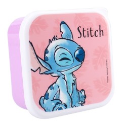 Lilo & Stitch - Pack 3 boîtes à goûter Stitch Fresh Bites