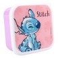 Lilo & Stitch - Pack 3 boîtes à goûter Stitch Fresh Bites