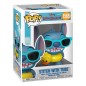 Lilo & Stitch - Figurine POP! Stitch avec sa bouée 9 cm