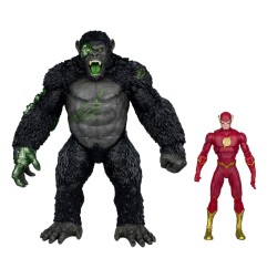 DC Comics - DC Multiverse pack 2 figurines Flash vs. Titano 18 cm