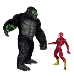 DC Multiverse - Pack 2 figurines Flash vs. Titano 18 cm
