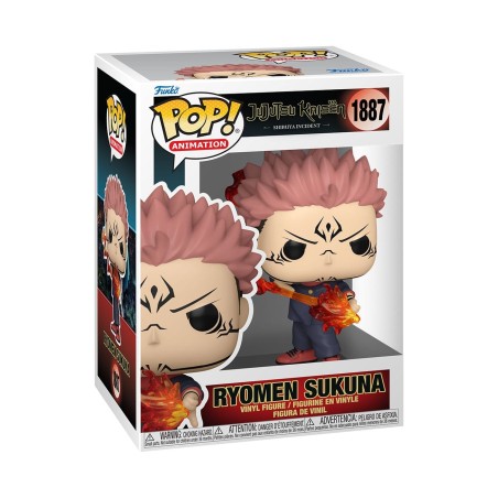 Jujutsu Kaisen - Figurine POP! Sukuna (Fire Arrow) 9 cm