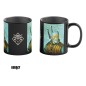 The Witcher III: Wild Hunt - Mug effet thermique Game Art Chronicles Geralt inspired by Vincent van Gogh 450 ml