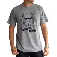 STAR WARS - Tshirt Galactic Empire homme MC sport grey - basic