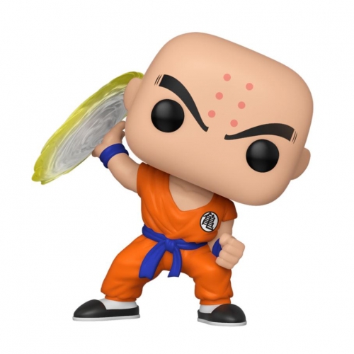 Dragon Ball Z - Figurine POP! Krillin w/ Destructo Disc 9 cm