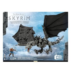 The Elder Scrolls V : Skyrim - Jeu de construction MEGA Alduin Le Dévoreur de Mondes
