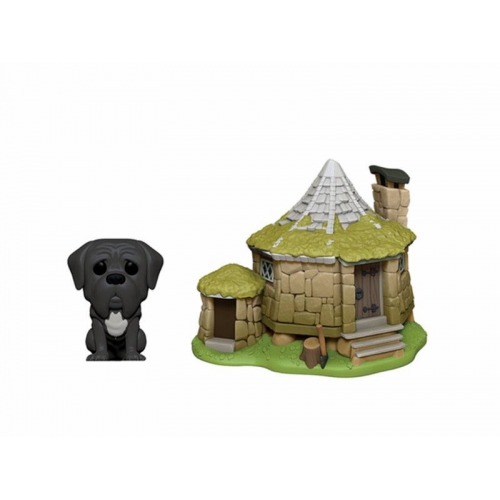 Harry Potter - Figurine POP! Hagrid's Hut & Fang 9 cm