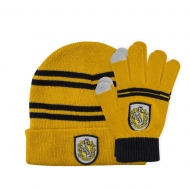 Harry Potter - Set bonnet & mitaines enfant Hufflepuff