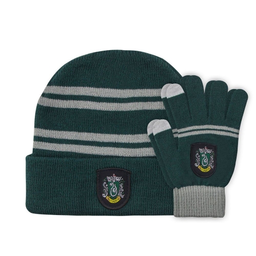 Harry Potter - Set bonnet & mitaines enfant Slytherin