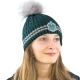 Harry Potter - Bonnet a Pom-Pom Slytherin