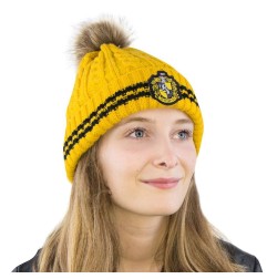 Harry Potter - Bonnet à Pom-Pom Hufflepuff