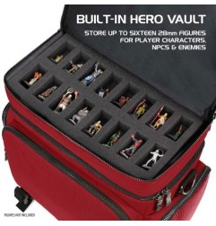 Jeux de figurines - Enhance Tabletop Series Sac de voyage de l'aventurier Édition Collector Red