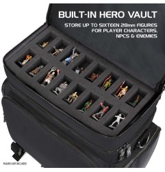 Jeux de figurines - Enhance Tabletop Series Sac de voyage de l'aventurier Édition Collector Black