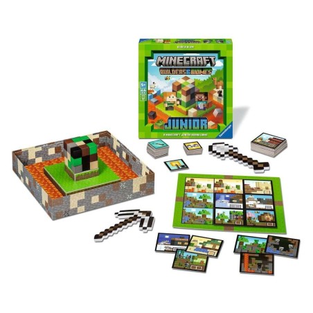 Minecraft - Jeu de plateau Builders & Biomes Junior