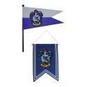 Harry Potter - Set bannière & drapeau Ravenclaw