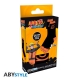 Naruto Shippuden - Paire de Chaussettes Konoha Noire & Orange