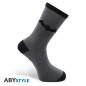 DC Comics - Paire de Chaussettes Batman Noire & Grise
