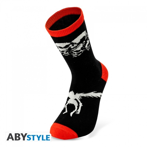 Death Note - Paire de Chaussettes Ryuk Noire