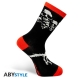 Death Note - Paire de Chaussettes Ryuk Noire