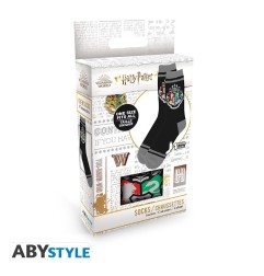 Harry Potter - Chaussettes - Black & Grey - Poudlard*