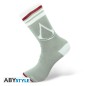 Assassin's Creed - Paire de Chaussettes Crest Grise & Blanche Assassin's Creed - Paire de Chaussettes Crest Grise & Blanche