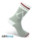 Assassin's Creed - Paire de Chaussettes Crest Grise & Blanche