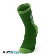Rick & Morty - Paire de Chaussettes Pickle Rick Verte