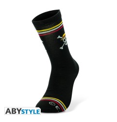 One Piece - Chaussettes- Noir - Skull