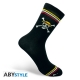 One Piece - Paire de Chaussettes Skull Noire
